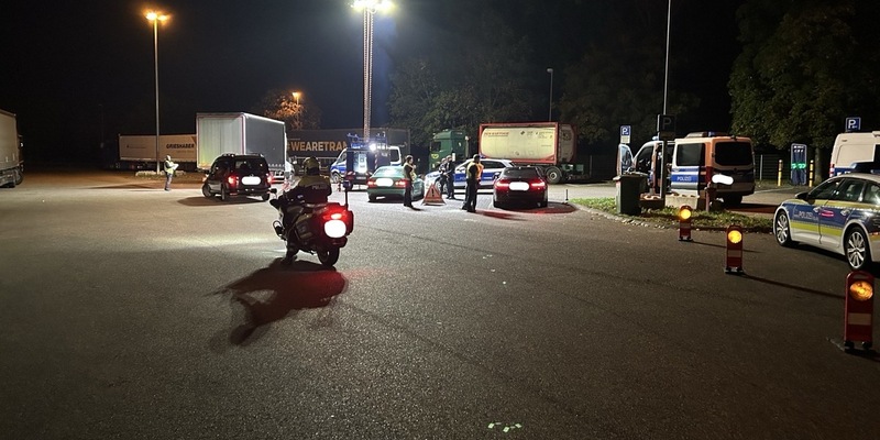 POL-PDLD: Gemeinsame Großkontrolle auf der BAB 65 - Foto: presseportal.de