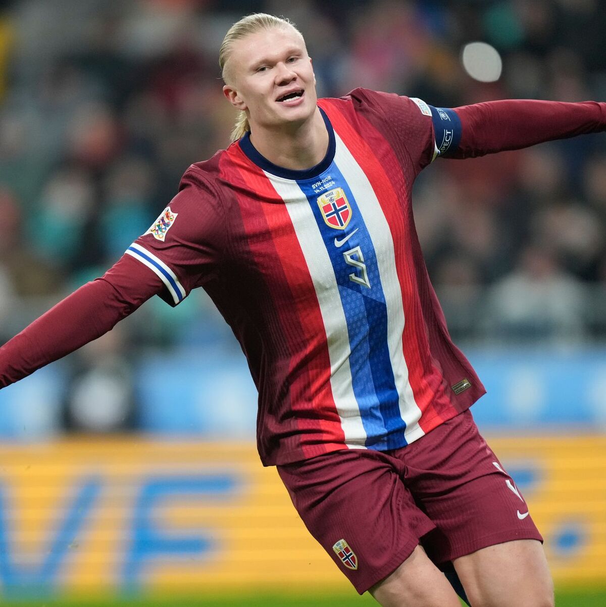 Norwegen mit Superstar Erling Haaland hat beste WM-Chancen. - Foto: Darko Bandic/AP/dpa