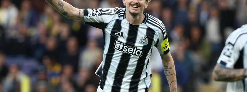 In Newcastle läuft es für den Angreifer bestens.  - Foto: Bruno Fahy/Belga/dpa