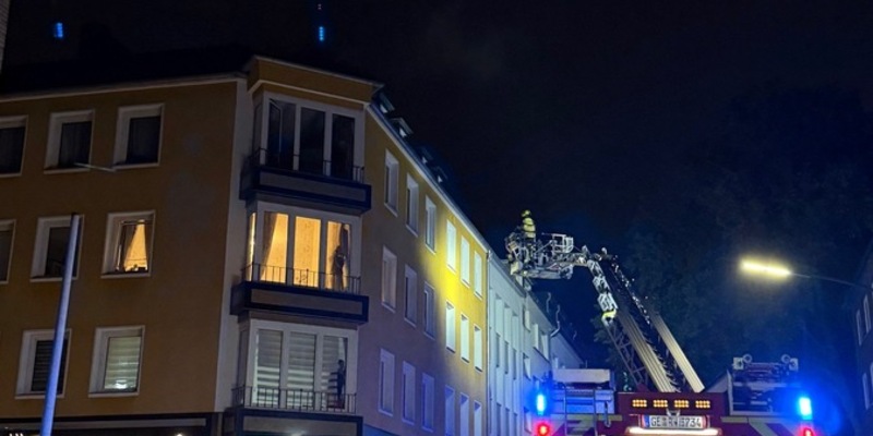 FW-GE: Kellerbrand in Wohn- und Geschäftshaus in der Altstadt - Foto: presseportal.de