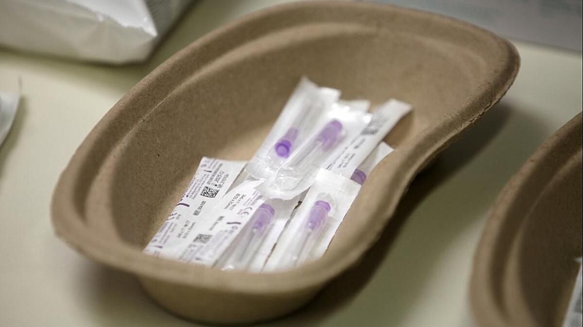 Bereitgelegte Impfspritzen (Archiv) - Foto: über dts Nachrichtenagentur