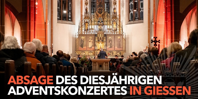 Mittelhessen: Gießen: Absage des Adventskonzerts des Polizeipräsidiums Mittelhessen 2025 in Gießen - Einladung zum Neujahrskonzert am 24.01.2026 in Gießen - Foto: presseportal.de