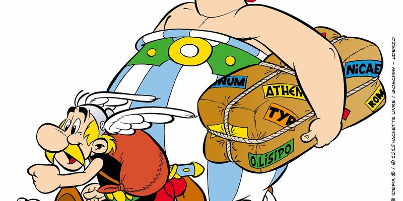Statt Ferienstimmung gibt es wieder viel Ärger mit den Römern. - Foto: ASTERIX®- OBELIX®- IDEFIX®/© 2025 LES ÉDITIONS ALBERT RENE/GOSCINNY-UDERZO /dpa