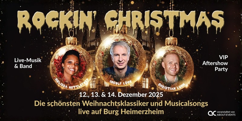 Let it snow and let it rock: Ingolf Lück bittet zur Rockin' Christmas Weihnachts- und Musical-Gala auf Burg Heimerzheim - Foto: presseportal.de