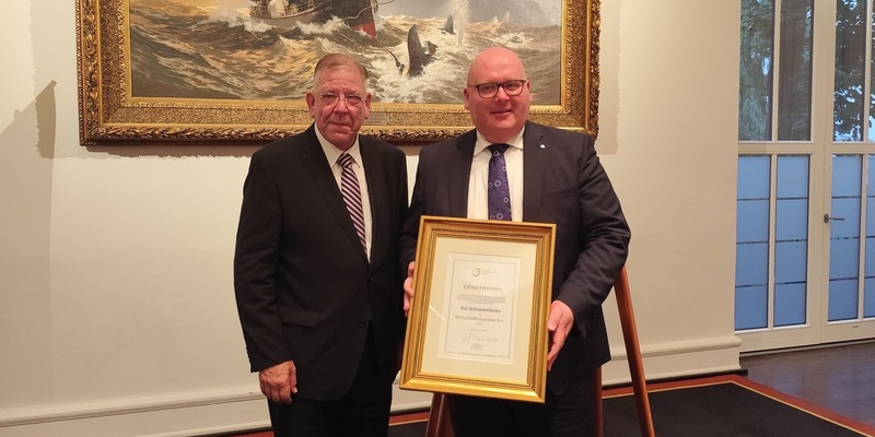 Kai Schimmelfeder zum Wirtschaftssenator h.c. ernannt: BVMW würdigt jahrzehntelanges Engagement für den Mittelstand - Foto: presseportal.de