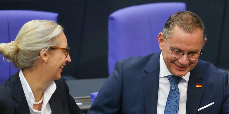 Alice Weidel und Tino Chrupalla (Archiv) - Foto: über dts Nachrichtenagentur