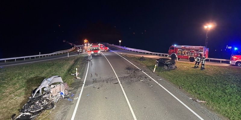 POL-PDKO: Frontalzusammenstoß im Begegnungsverkehr - Foto: presseportal.de