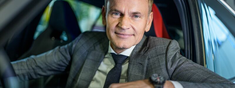 VW-Konzernchef Blume: Die Autoindustrie befindet sich in «stürmischen Zeiten». - Foto: Michael Kappeler/dpa