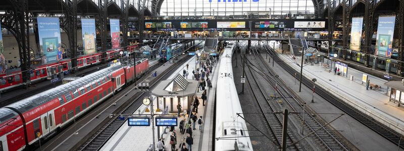 Der Zugverkehr ist am Hauptbahnhof stark eingeschränkt. (Archivbild) - Foto: Daniel Reinhardt/dpa