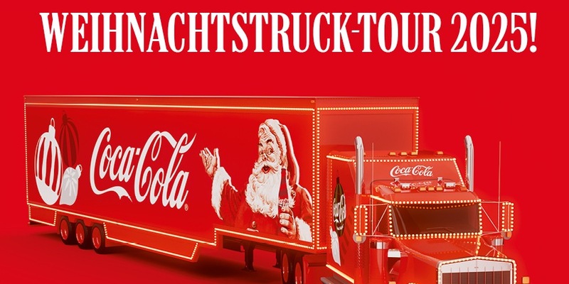 Startschuss für Bewerbungsphase: Jetzt erstmalig Städte für die Coca-Cola Weihnachtstruck-Tour 2025 vorschlagen! - Foto: presseportal.de