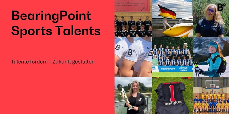 BearingPoint startet Sportsponsoring zur gezielten Förderung junger Talente - Foto: presseportal.de