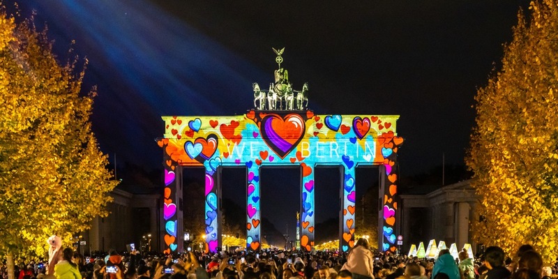 FESTIVAL OF LIGHTS 2025 in Berlin mit neuem Besucherrekord zu Ende gegangen - Foto: presseportal.de