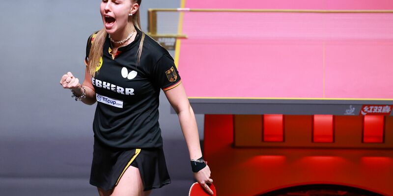 Im EM-Halbfinale: Annett Kaufmann und das deutsche Tischtennis-Team eilen bei der EM in Zadar von Sieg zu Sieg. - Foto: Liu Xu/XinHua/dpa