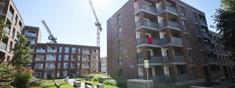 Neubau von Wohnungen in Hamburg: Jetzt soll mehr Tempo in den Bau. (Archivfoto) - Foto: Christian Charisius/dpa