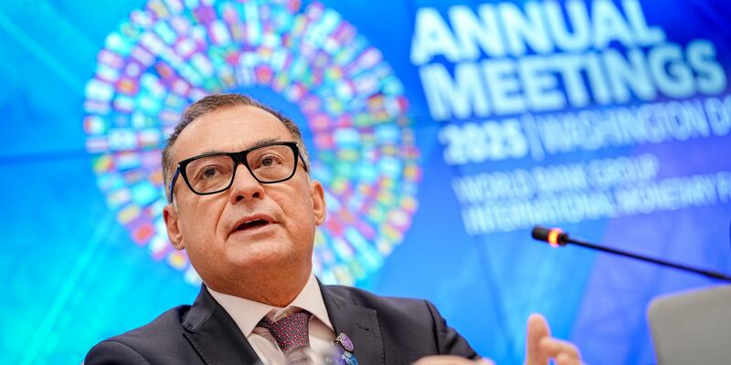 Bundesbankchef Joachim Nagel in Washington. - Foto: Kay Nietfeld/dpa