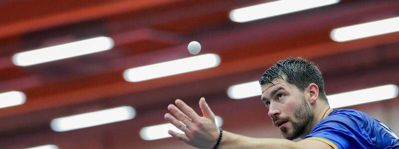 Im EM-Halbfinale: Patrick Franziska und die deutsche Tischtennis-Nationalmannschaft. - Foto: Rolf Vennenbernd/dpa