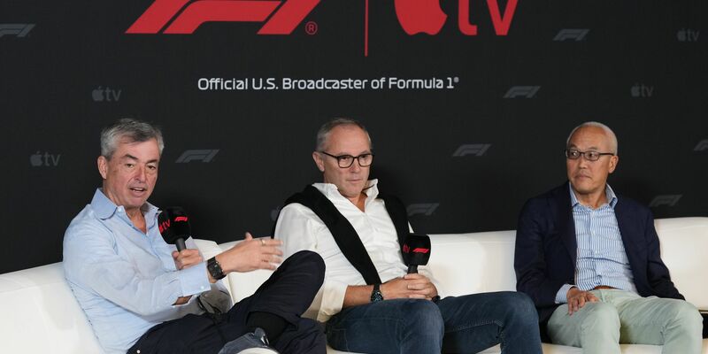 Alle sind gespannt, was aus der Partnerschaft der Formel 1 mit Apple entstehen kann.  - Foto: Eric Gay/AP/dpa