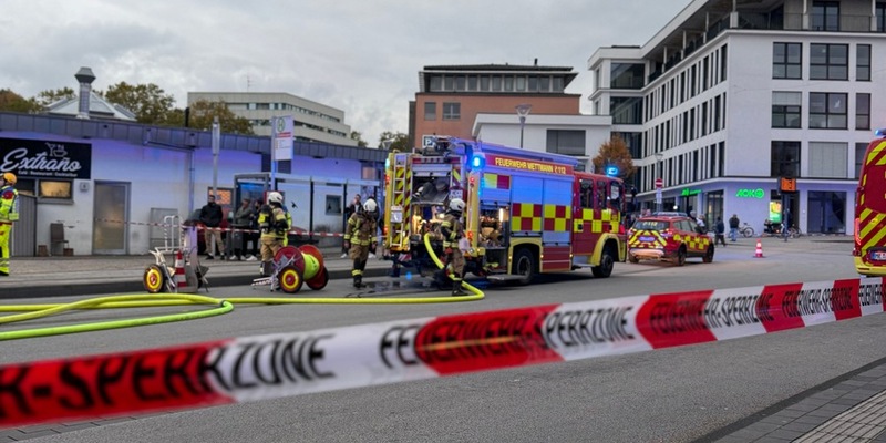 FW Mettmann: Brand in einer Dachgeschosswohnung - Foto: presseportal.de