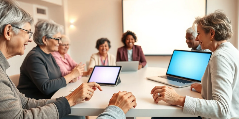 Senioren erobern das Internet: 91 Prozent besitzen Smartphones - Foto: über boerse-global.de