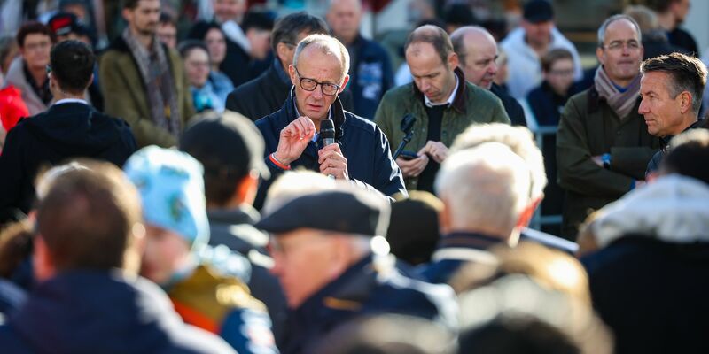 CDU-Chef Merz zieht klare Linie: keine Zusammenarbeit mit der AfD mit ihm als Parteivorsitzendem. (Archivbild) - Foto: Christoph Reichwein/dpa