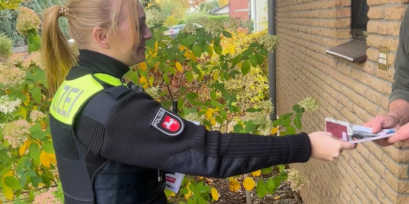 POL-HI: Sensibilisierung für die dunkle Jahreszeit - Präventive Maßnahmen zum Thema Einbruchschutz im Zuständigkeitsbereich des Polizeikommissariats Elze - Foto: presseportal.de