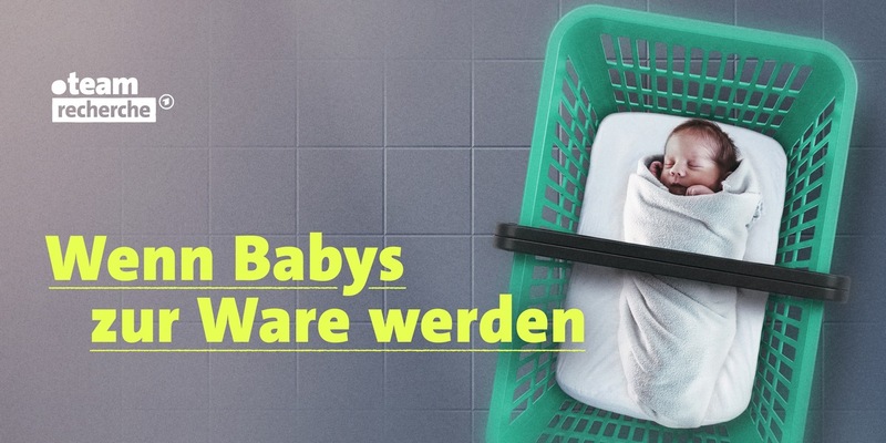 Verdacht des Menschenhandels bei Leihmutterschaft: „team.recherche“-Doku des NDR rekonstruiert den Fall eines Babys - Foto: presseportal.de