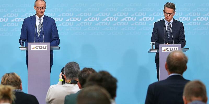 Friedrich Merz und Carsten Linnemann am 20.10.2025 - Foto: über dts Nachrichtenagentur