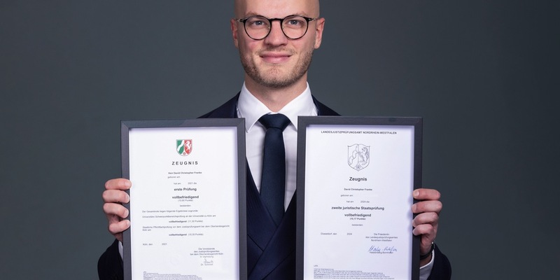 David C. Franke von der Jura Masterclass: Warum Fleiß allein nicht reicht – die verbreitetsten Mythen über das Jurastudium - Foto: presseportal.de