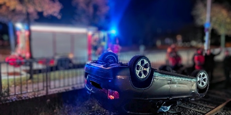 POL-KI: 251020.3 Kiel: Volltrunken am Steuer ins Gleisbett - Foto: presseportal.de