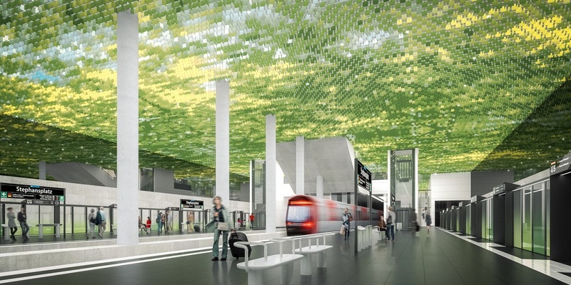 Sweco gewinnt Architekturwettbewerb für U-Bahn-Haltestelle Stephansplatz (U5) in Hamburg - Foto: presseportal.de