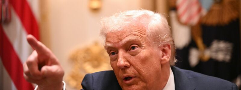 Trump geht von Rebellen innerhalb der Hamas aus.  - Foto: Lukas Coch/AAP/dpa