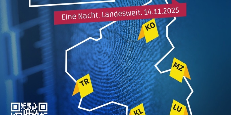LKA-RP: Polizei Rheinland-Pfalz lädt zur 2. landesweiten Crime Night am 14. November 2025 ein - Foto: presseportal.de
