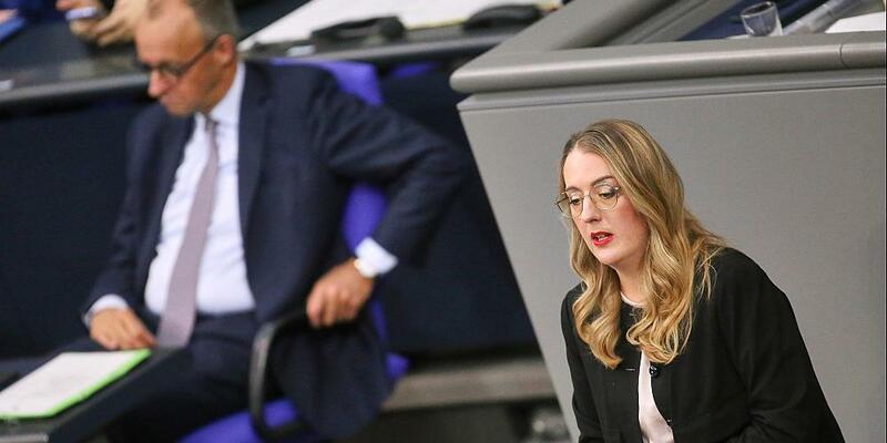 Friedrich Merz und Katharina Dröge (Archiv) - Foto: über dts Nachrichtenagentur