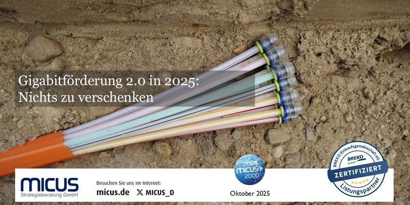 Glasfaserförderung 2025: Überzeichnung im Süden, Milliardenbedarf bleibt - Foto: presseportal.de