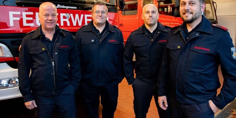 Feuerwehr Goch: Julian van Beek ist neuer Leiter der Löscheinheit Kessel - Foto: presseportal.de