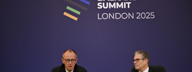 Merz konkretisierte seinen Aussagen bei einer Pressekonferenz in London. - Foto: Chris Ratcliffe/PA Wire/Pool/dpa