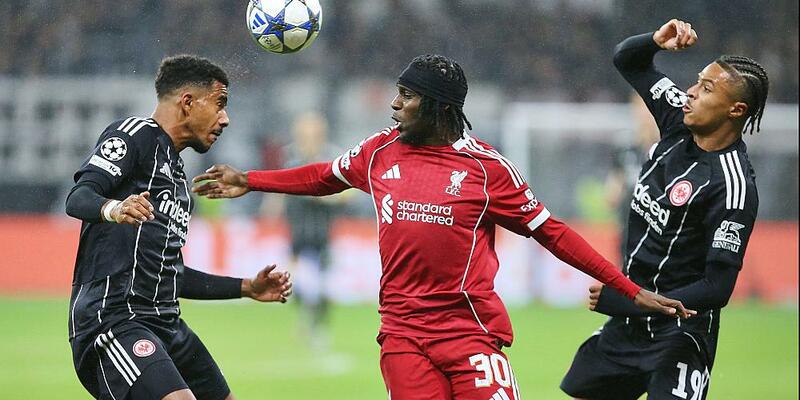 Eintracht Frankfurt - FC Liverpool am 22.10.2025 - Foto: über dts Nachrichtenagentur