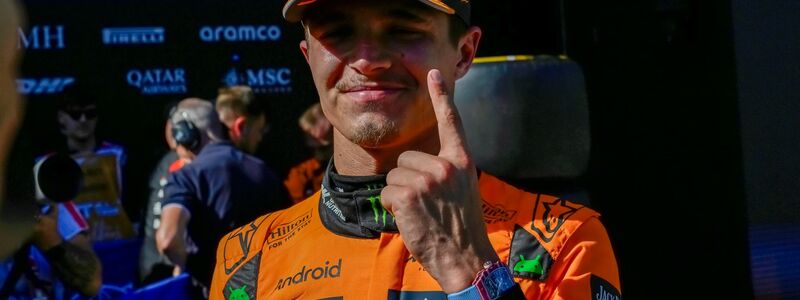 Kann Lando Norris alle Selbstzweifel abschütteln? - Foto: Denes Erdos/AP POOL/AP/dpa
