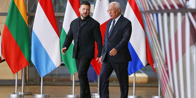 Wolodymyr Selenskyj und António Costa am 23.10.2025 - Foto: über dts Nachrichtenagentur