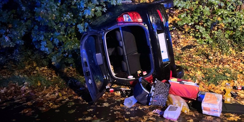 POL-ME: Drei Schwerverletzte bei Verkehrsunfall - 2510088 - Foto: presseportal.de