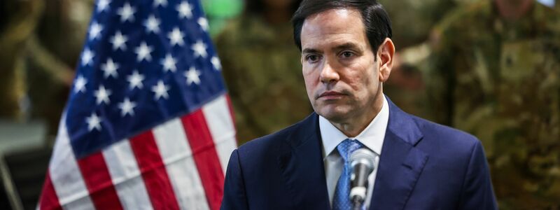 Die USA wollen nach Worten von Außenminister Rubio sicherstellen, dass die Waffenruhe hält.  - Foto: Fadel Senna/Pool AFP via AP/dpa