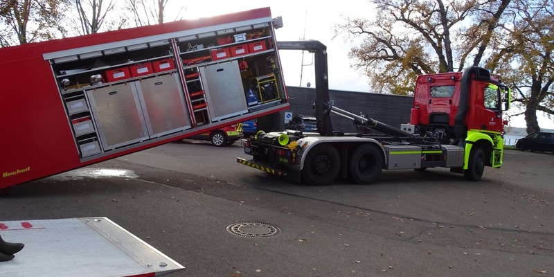 FW Reichenau: Schiff im Motorbereich gesunken, Reichenau-Mittelzell, 24.10.2025 - Foto: presseportal.de
