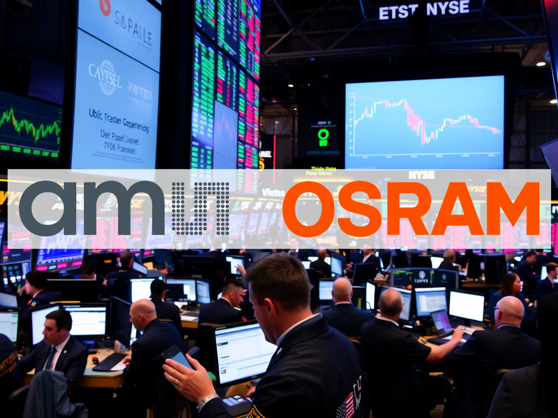 Ams Osram Aktie: Kampf der Extreme! - Foto: über boerse-global.de