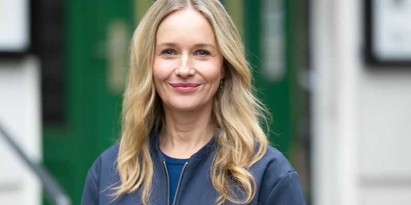Mit elf hat sie den ersten Film gedreht: Stefanie Stappenbeck,. - Foto: Sebastian Gollnow/dpa
