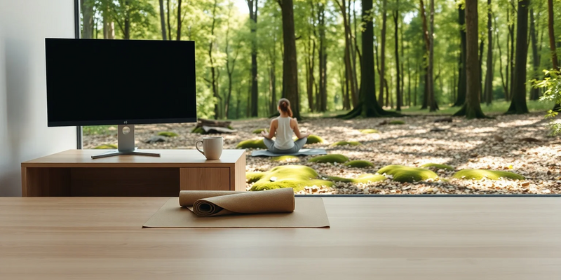 Waldbaden und Yoga: Naturtherapie gegen modernen Stress - Foto: über boerse-global.de