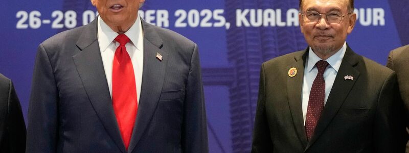 Trump ist Ehrengast bei Asean-Gipfel in Malaysia.  - Foto: Mark Schiefelbein/AP/dpa