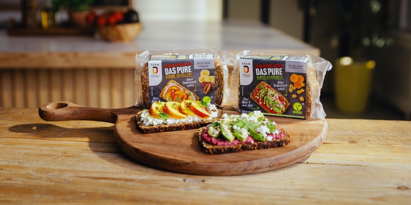 Brotsorten mit Sport-Power: EDEKA-Verbund bringt Team D DAS PURE in die Regale - Foto: presseportal.de