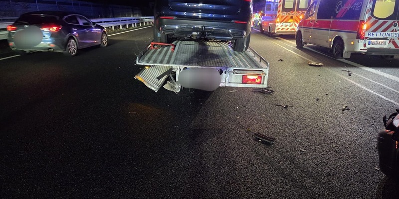 FW-ROW: Verkehrsunfall auf der BAB1 Richtung Bremen - Foto: presseportal.de