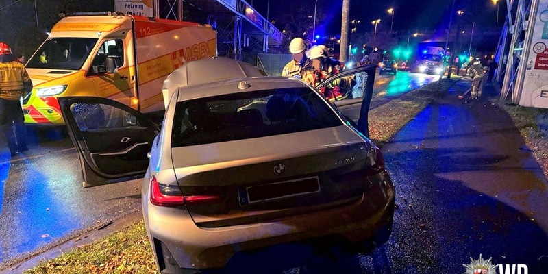 POL-PDKL: Unter Alkoholeinfluss Mietwagen geschrottet - Foto: presseportal.de