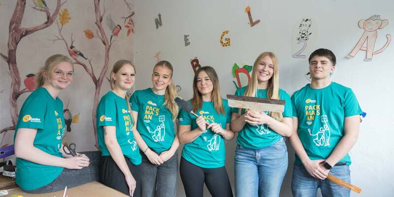 dm-Lehrlinge: 72 Stunden - Foto: dm/Wolfgang Lienbacher über pressetext.de